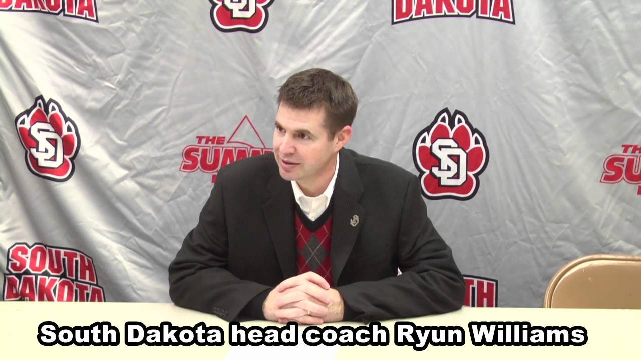 coyotes don edwards South Dakota vs. IUPUI WBB Press Conference