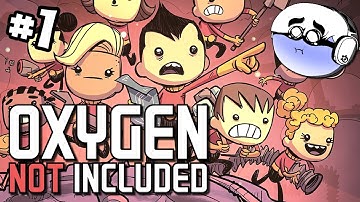 PEE EVERYWHERE! | Oxygen Not Included #1 | Let’s Play Oxygen Not Included (alpha) Gameplay