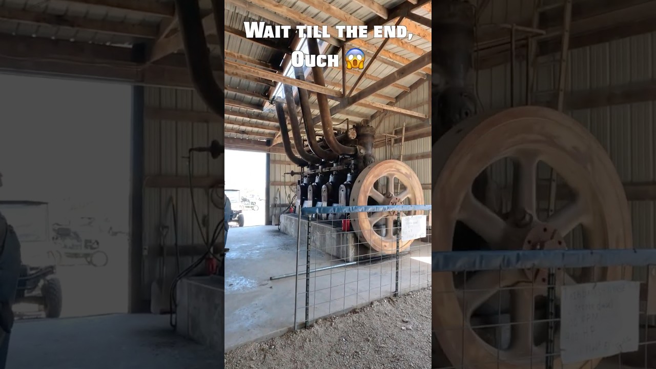 Fairbanks Morse 2 Stroke Diesel Running 😎 Boonville Missouri steam engine show 