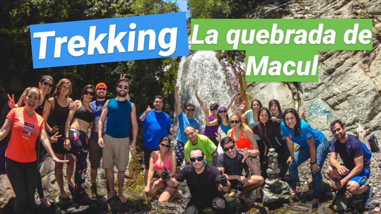 TREKKING  La Quebrada de Macul |  HIKING SANTIAGO de CHILE