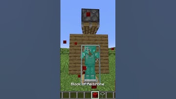 tutorial armor display Minecraft #shorts