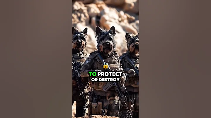 AI Dog Soldiers Are Here: The Future of Combat Unleashed 🐕🤖 #dog  #ai #animal  #shorts