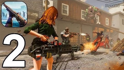 Zombie fire 3d gameplay || part 2 with new gun 🔫 walkthrough gameplay