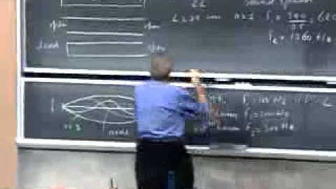 Lec 31   8 01 Physics I  Classical Mechanics, Fall 1999