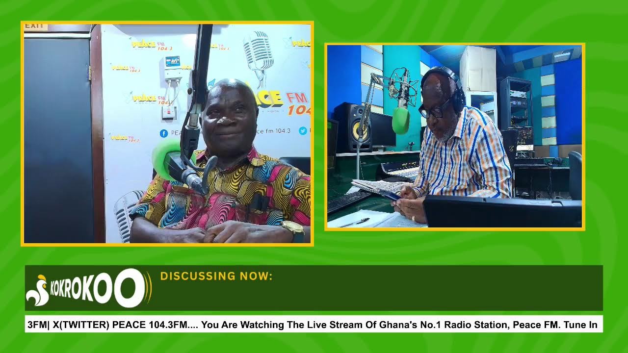 Kokrokoo Discussion Segment On Peace 104.3 FM (03/03/2026)