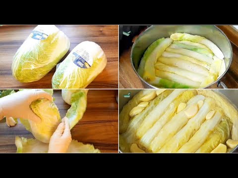فيديو: كيف لطهي الملفوف الصيني