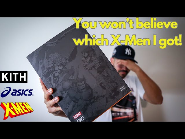 Kith x Asics x Marvel x X-Men - Gel-Lyte III Unboxing - YouTube
