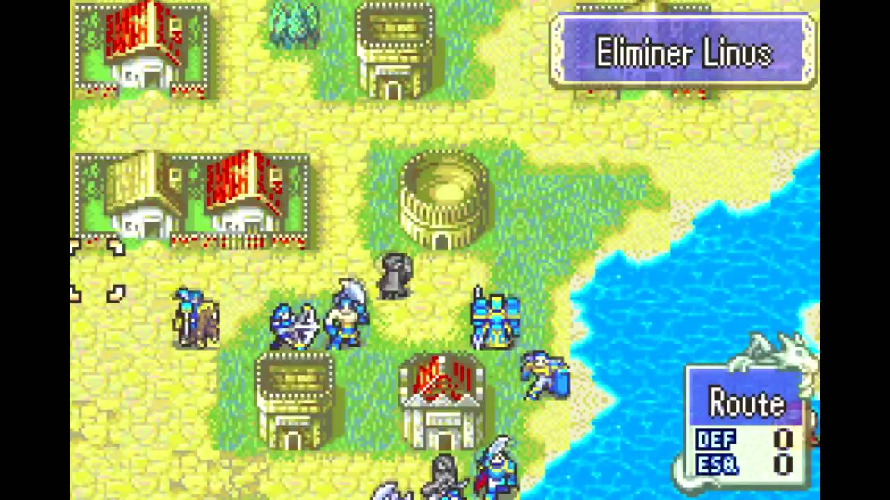 Fire Emblem 7 Walkthrough - Episode 28/37 - Linus, le chien enragé ...