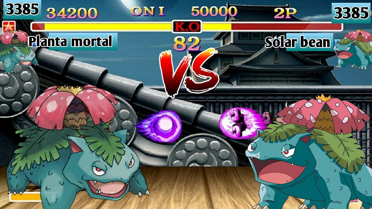 Solar Bean vs Frenzy Plant , qual melhor poder do Venusaur