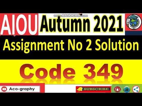 ⏩ AIOU Code 349 Solved Assignment No.2 Autumn 2021 || PLANT PROTECTION || Level: FA/ I.Com