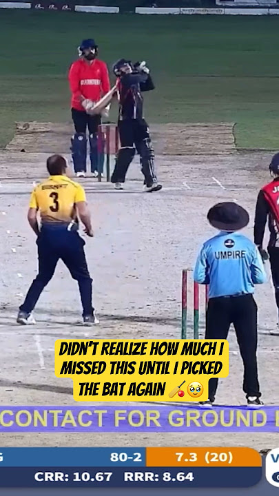 42(33)* The Combeback Feel 🤩 #cricket #ytshorts #trendingshorts #minivlog #kweeraschannel