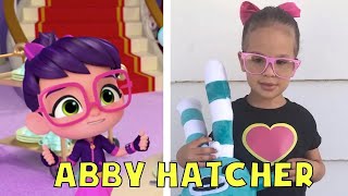 Abby Hatcher Characters in Real Life