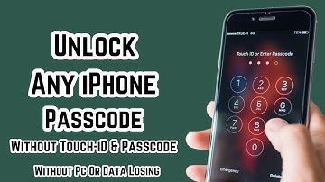 How To Unlock iPhone Without Touch iD & Passcode No Data Losing ! Unlock All Forgot iPhone Passcode