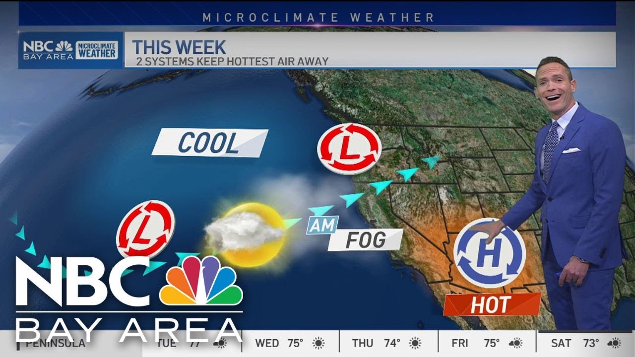 Bay Area forecast: Cooler temps - YouTube