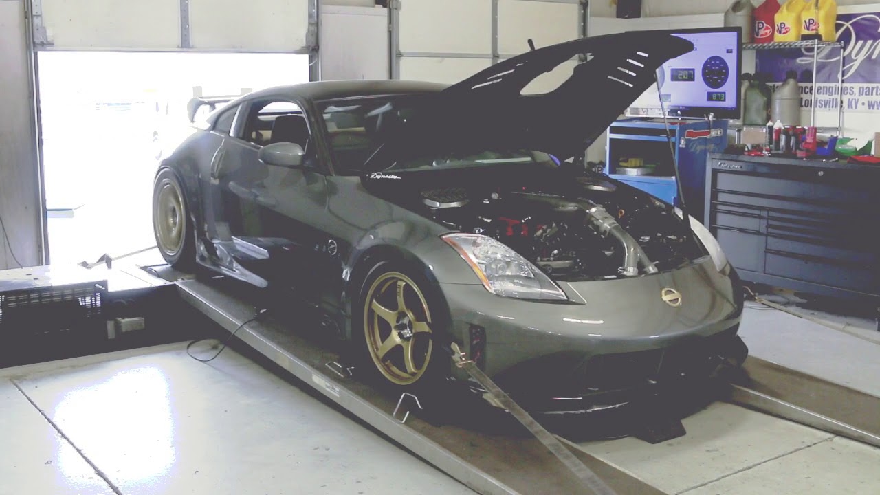 Nissan 350Z joins the 1000+WHP Club!