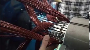 Horizontal type automatic stator coil and wedge winding insertion machine