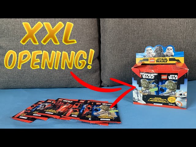 XXL OPENING der Lego Star Wars Traiding Cards Serie 3!