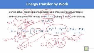 Thermodynamics and Fluid Mechanics | C1 - L8 | Energy transfer by work - 3