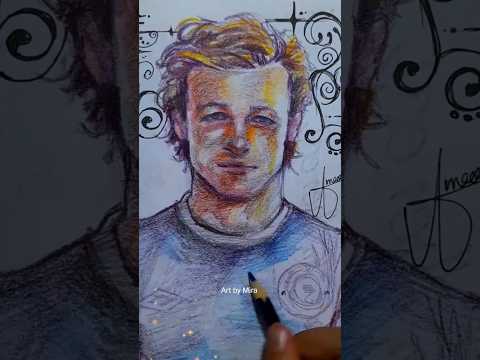 SIMON Baker fanart Satisfying drawing #shorts #youtubeshorts #shortvideo