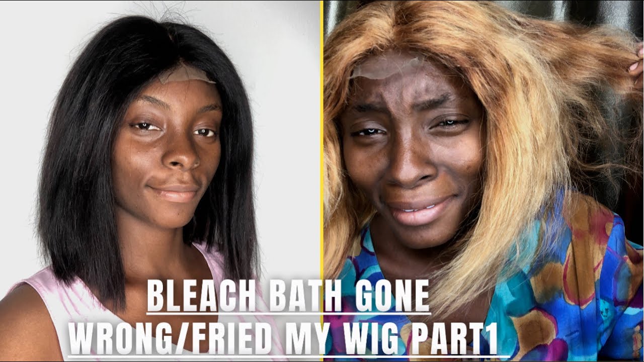 bleach bath wig