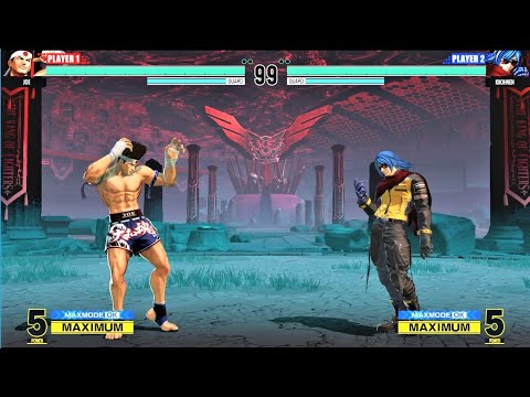 Joe Higashi vs Krohnen (Hardest AI) - KOF XV