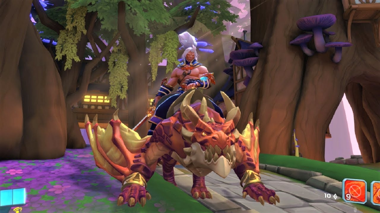 Paladins Winged Drake Mount Gameplay