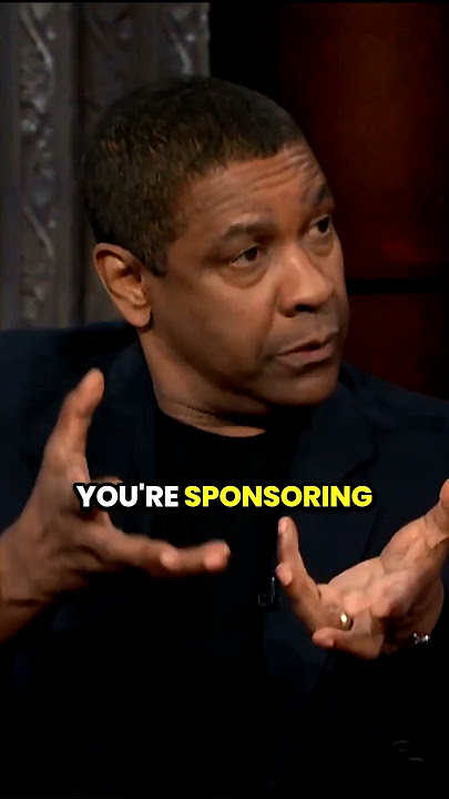 Denzel Washington Helped Chadwick Boseman 😂