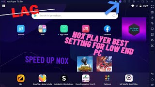 Nox player best setting for low end pc -Fix lag and Improve performance
