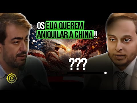 OS EUA QUEREM DESTRUIR A CHINA | Pedro Costa Jr I Content Podcast