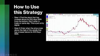 #S3BT E01 || Stock Strategy Scanner and Back Testing E01 || #Movingavarage, #SMA, #Chartink.com