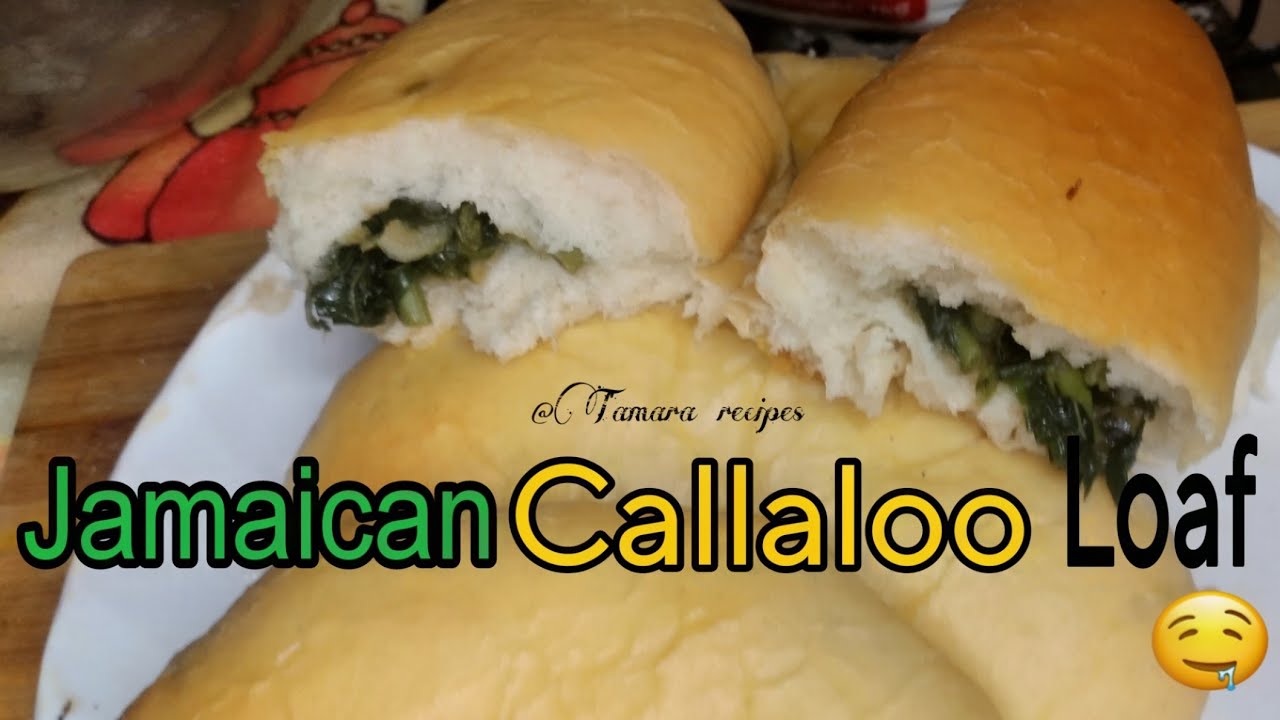 How to make Super Soft & fluffy Jamaican Callaloo Loaf Bread Recipe YouTube