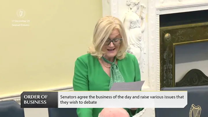 Senator Sharon Keogan - speech from 17 Dec 2025