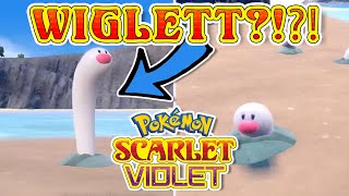 Wiglett!?!? | NEW Pokemon Scarlet \& Violet REVEAL