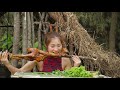 Julia Camping Food || A Day Go Fishing And Cook Delicious Food With Julia