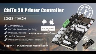 How to use CBD Chitu V3.9 Desktop 3D Printer Controller Motherboard 3.5 screen