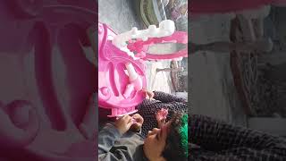 Noorain playing with Birthday Gifts