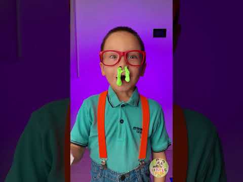 🤧 Let's Learn How To BLOW Your NOSE! So Easy! ✨😍 #kids #learning