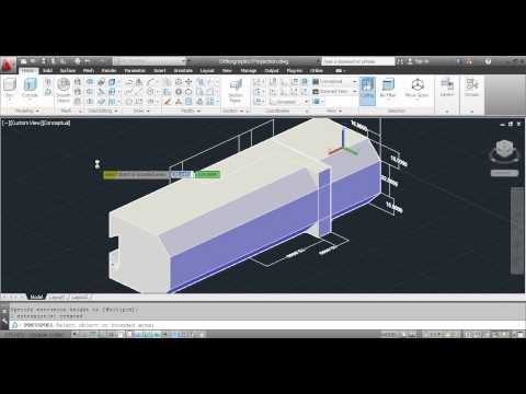 AutoCAD 2D to 3D Conversion Trick