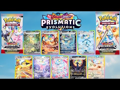 The Biggest Pokemon Card set just got revealed (Prismatic Evolution) -  YouTube