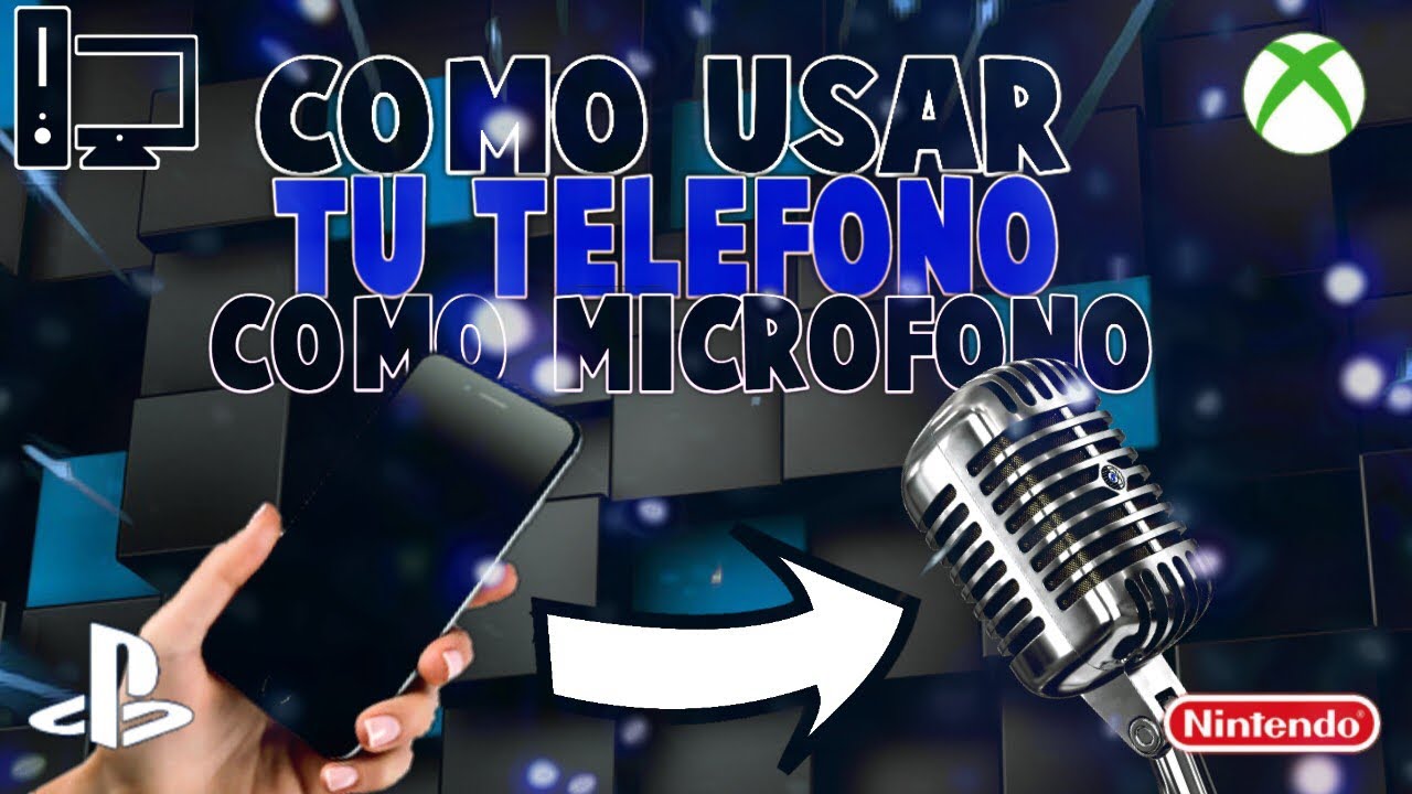 📱Como usar mi celular como micrófono para Ps4 🎤 / Xbox / Pc - YouTube - Como Usar Inbox En Mi Celular