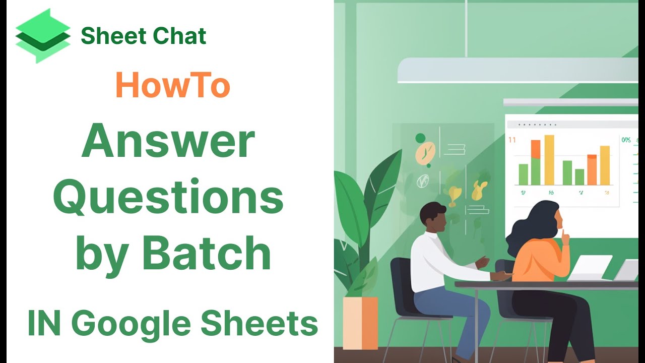 How to answer questions by batch using Sheet Chat - YouTube