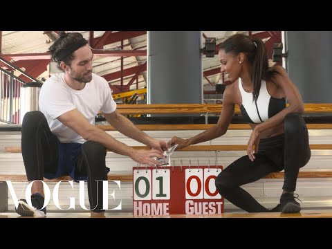 Candice Swanepoel Sports Workout Looks for Victoria's Secret – Fashion Gone  Rogue