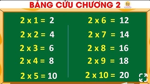 Bảng Cửu Chương Nhân 2