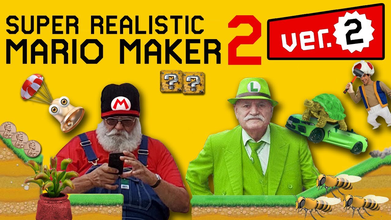 Super Realistic Mario Maker 2 