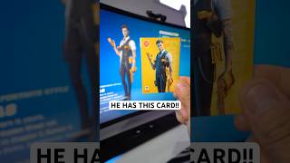 Rich kid has this card in Fortnite