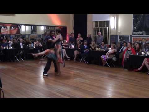 Cecilia Gonzalez y Albano Goldenberg Performances at Tango Bajo Milonga