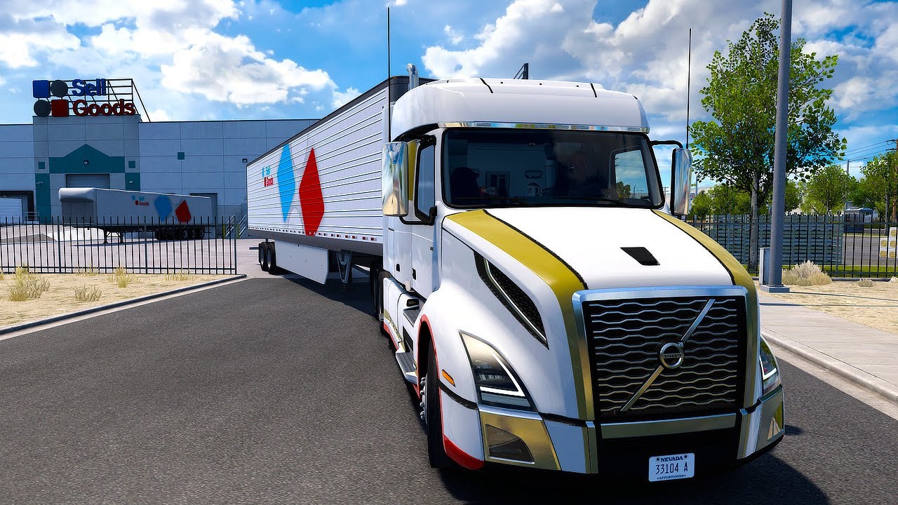 Narrow Desert Highways + Grain Cargo | Barstow to Las Vegas | ATS