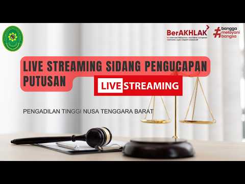 Sidang Pengucapan Putusan Perkara Pidana Banding Tipikor No. 20/PID.TPK/2026/PT MTR