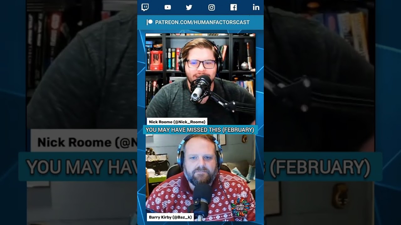 Human Factors News you missed this year February | #shorts