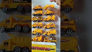 JCB Machine Dump truck Ciment Mixer Trucks Balaram Toy 1M Unboxing All Toy review